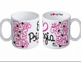 Caneca Psicologia - Amo o que faço